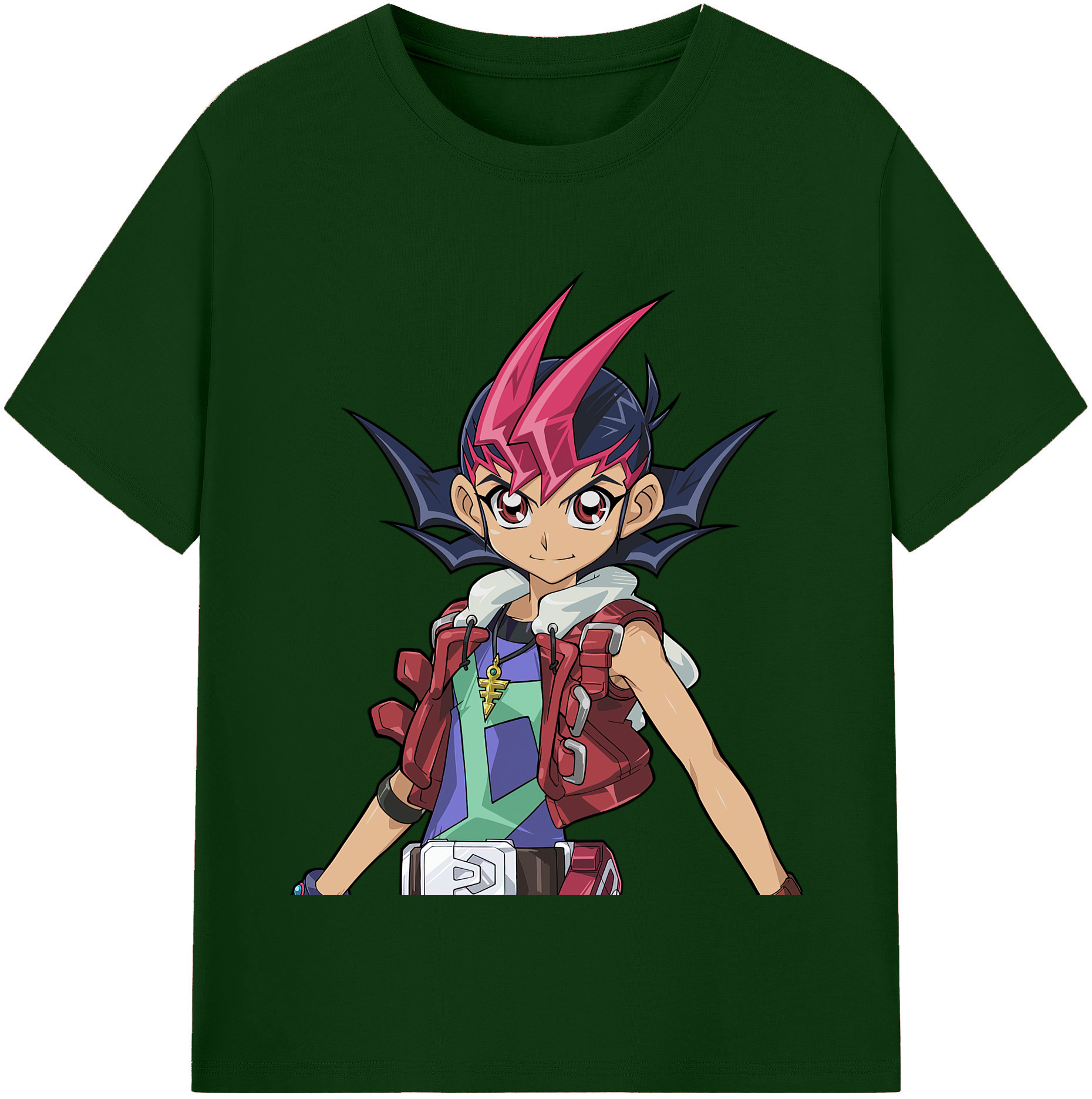 （画像用） 遊☆戯☆王 Yu-Gi-Oh! 綿100％半袖Tシャツ（フロントプリント）